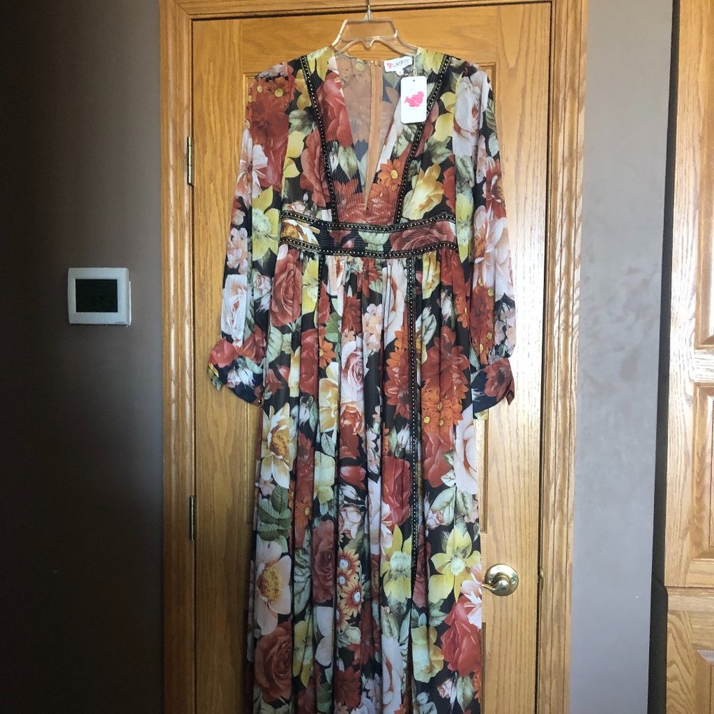 Boho bridesmaid dress/wedding guest dress